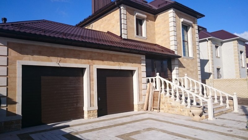 Дагестанский камень облицовка особняк