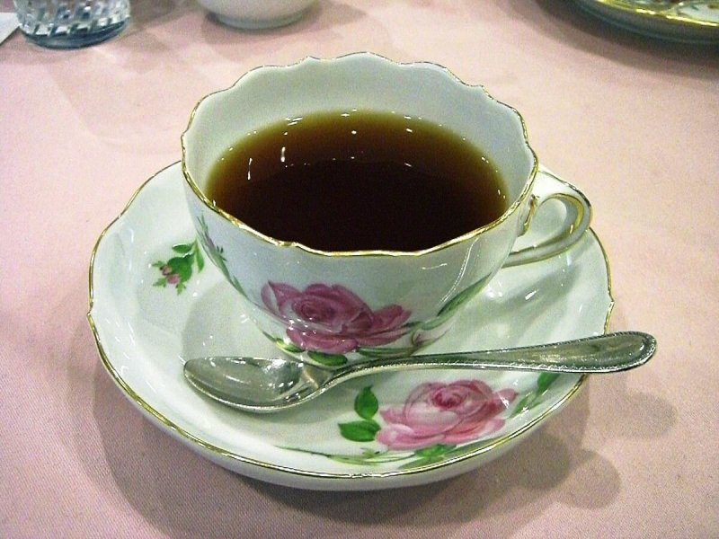 Чай в кружке дома