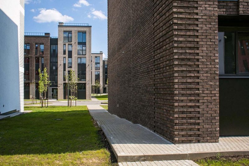 Кирпич terca Bruin-zwart WDF