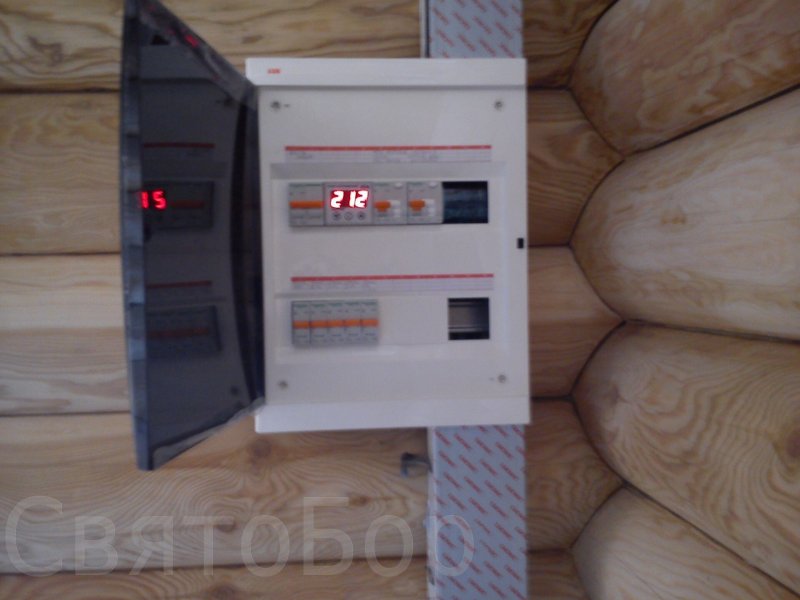 Щиток на 12 автоматов расключение