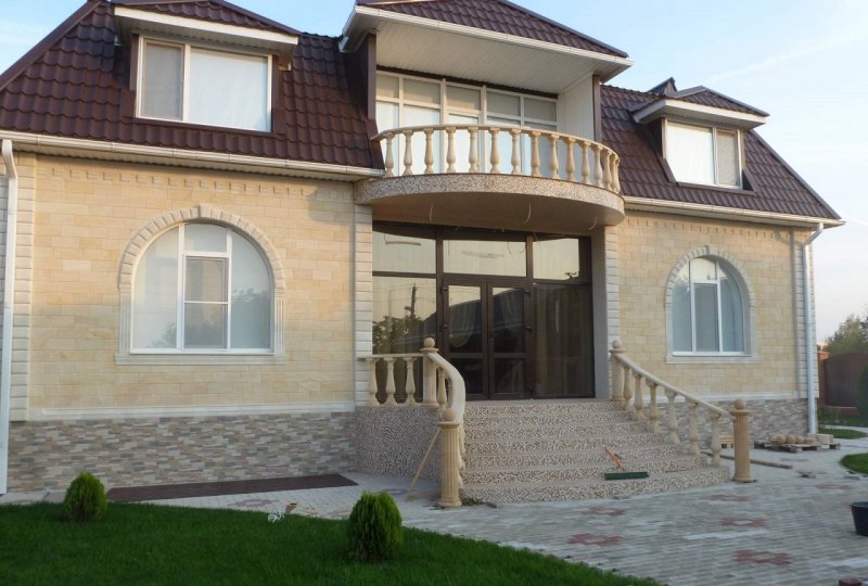 Акушинский камень фасад