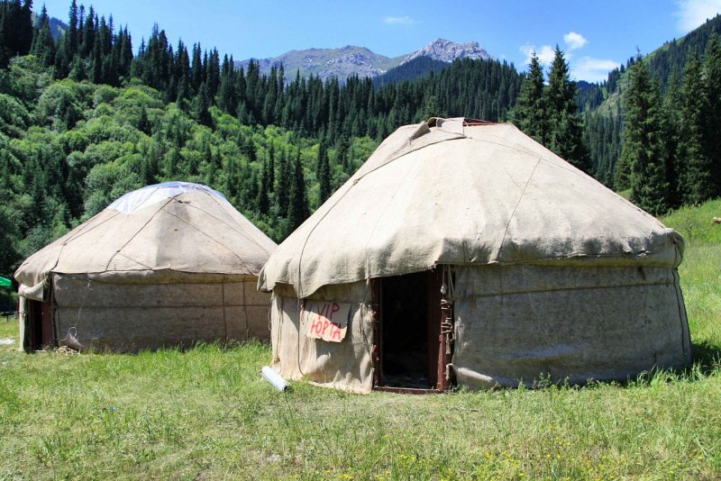 Хакасская юрта