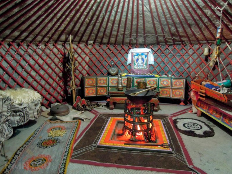 Монгольская Ханская юрта