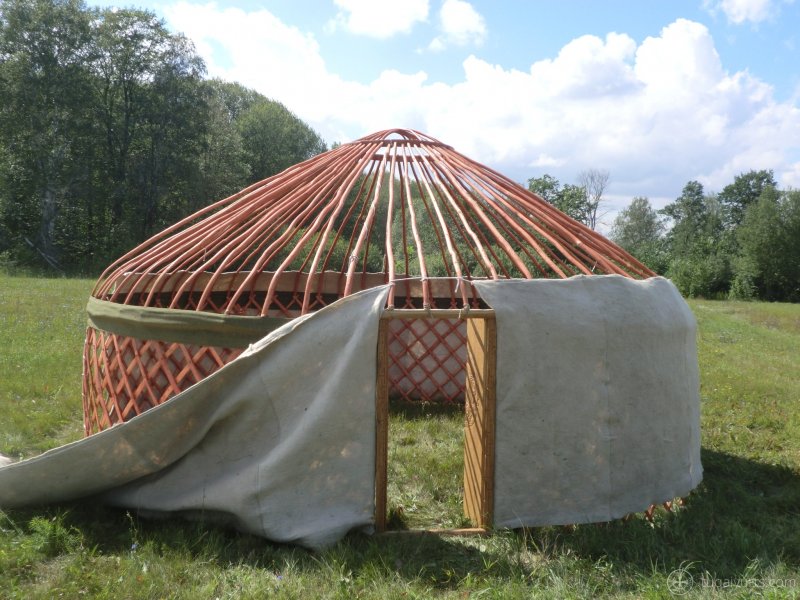 Решетчатая юрта (тирмэ)