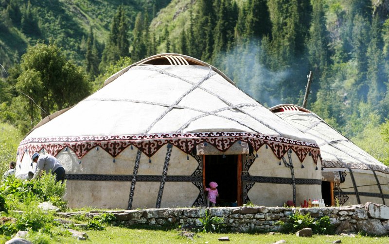 Кыргызстан Киргизия Kyrgyzstan Юрты