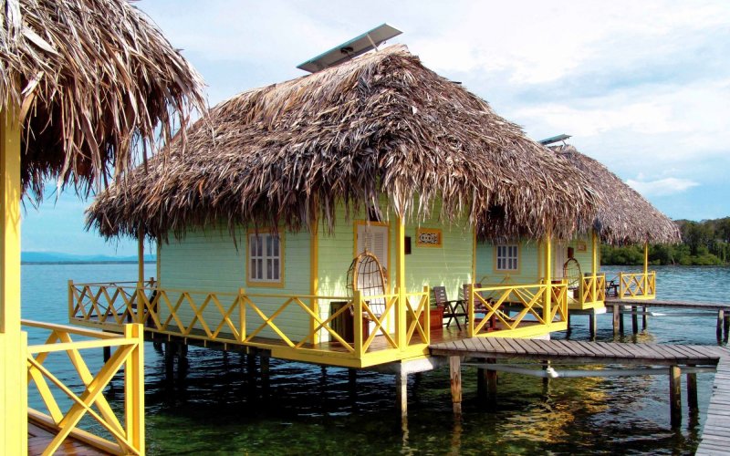 Punta Caracol acqua Lodge в Бокас-дель-Торо-Айленд, Панама