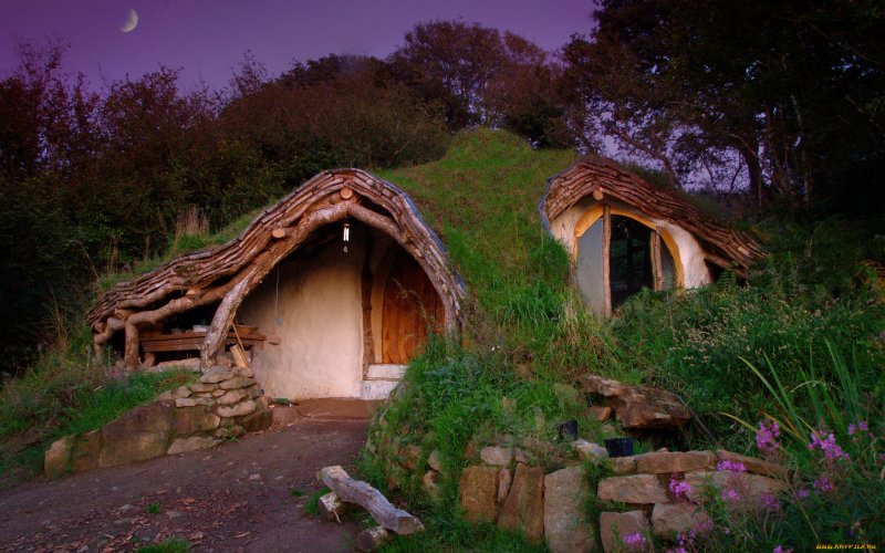 «The Hobbit House» («дом хоббитов»)