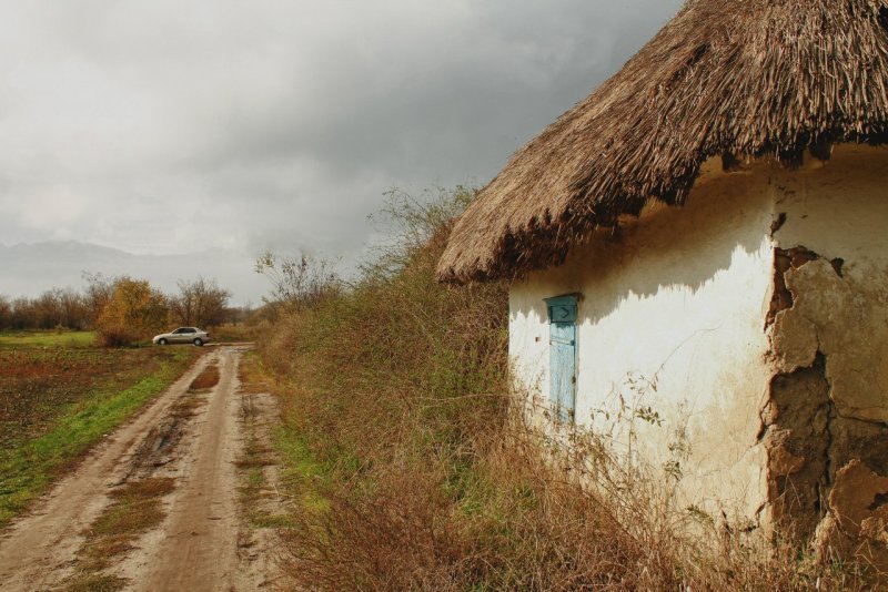 Украина деревня Мазанка