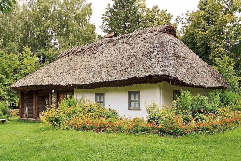Мазанки на Украине