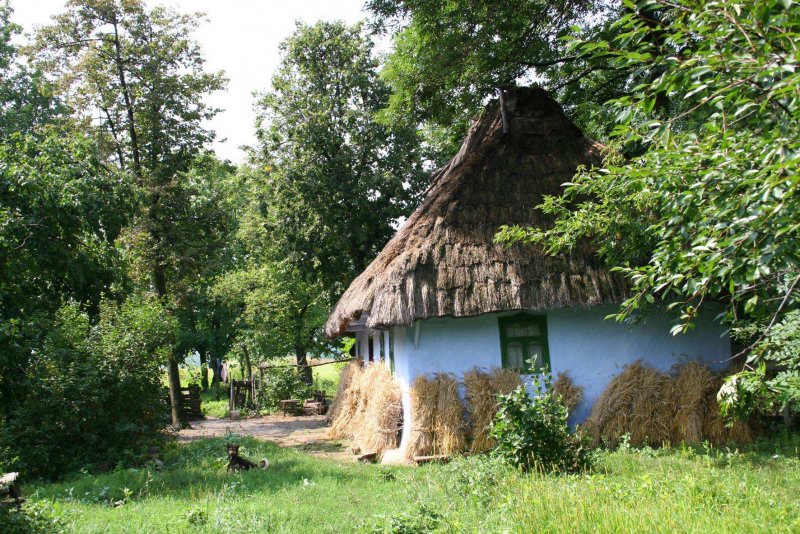 Украина деревня Мазанка