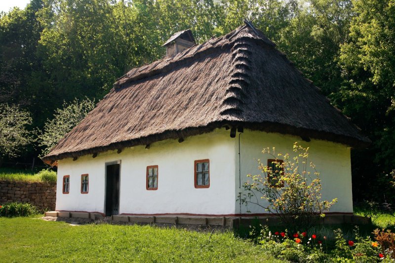Украинская изба Мазанка