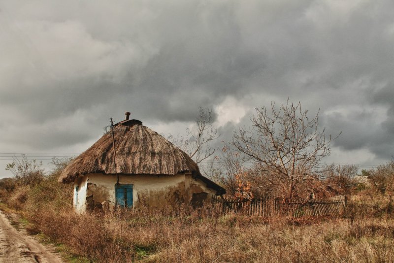Украина деревня Мазанка