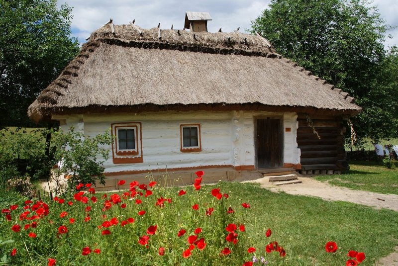 Украинская хата Мазанка