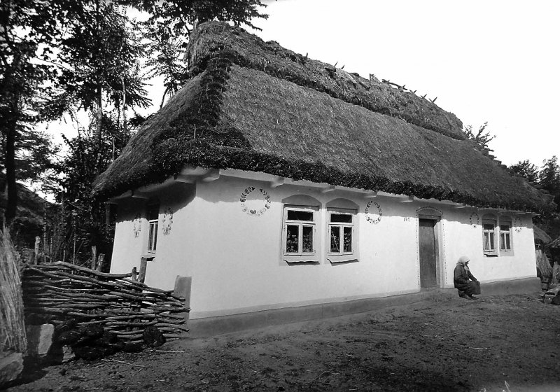 Украинская хатка картинка