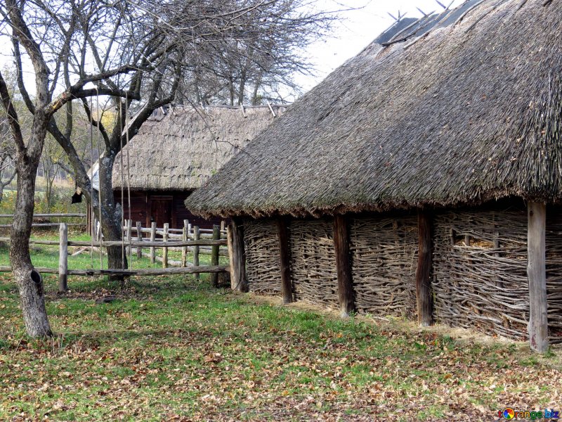 Глиняная изба