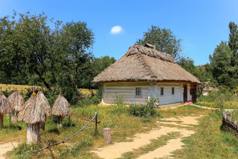 Мазанка крыша