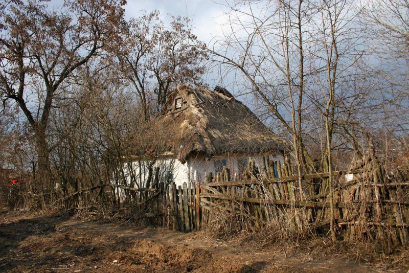 Мазанка дом украинский