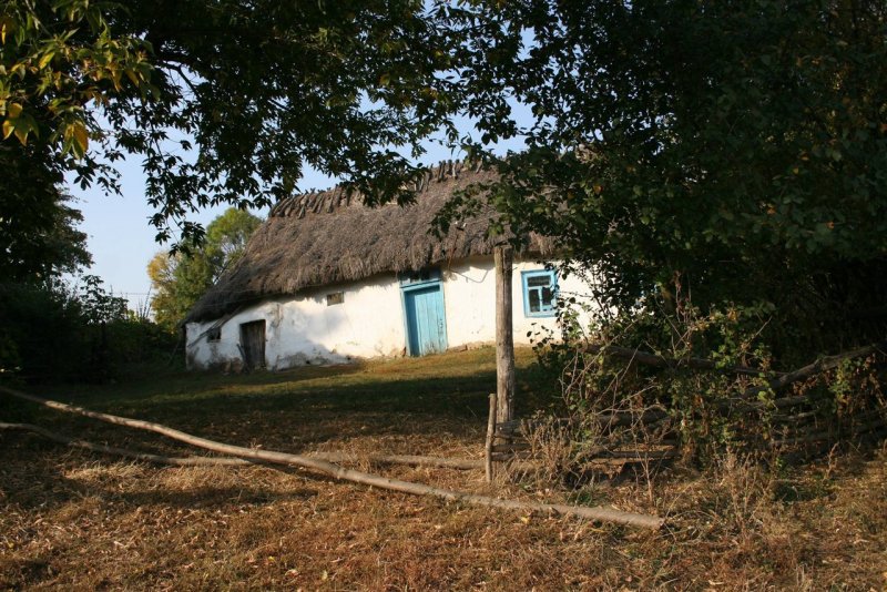 Мазанка на даче