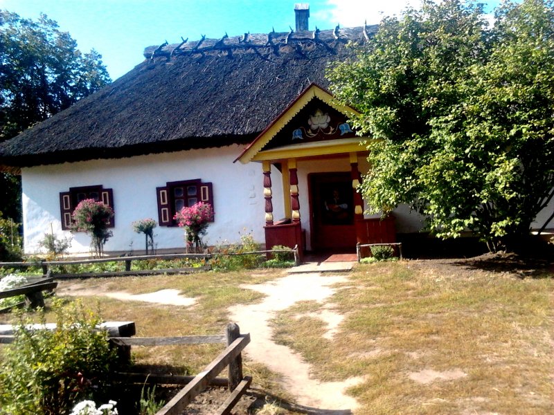 Мазанки домики