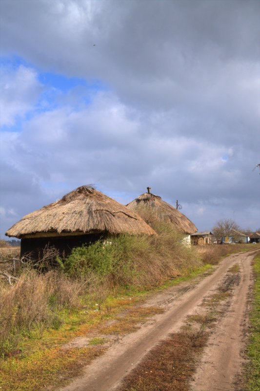 Расписная деревня в Польше