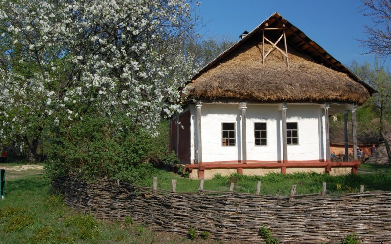 Мазанка жилище украинцев