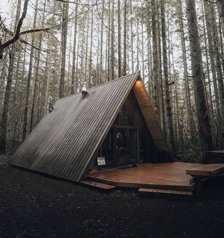 Дом шалаш a-frame