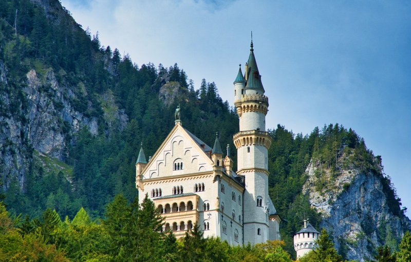 13. Замок Нойшванштайн, Германия