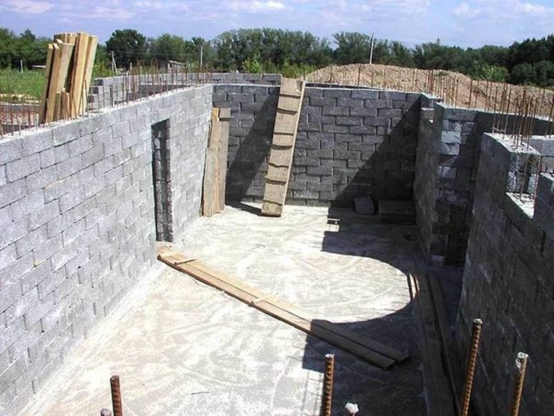 Фундамент с погребом