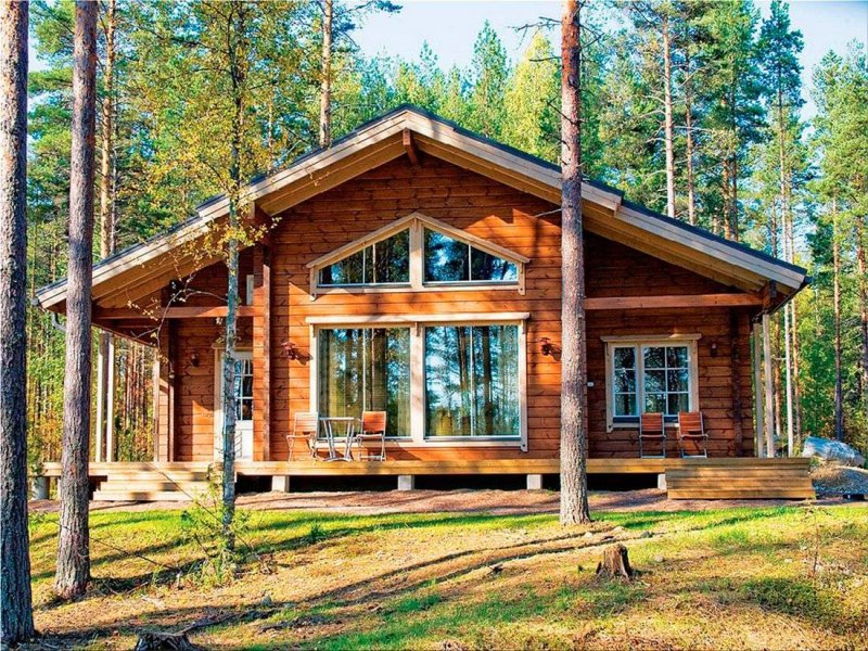 Дом из клееного бруса Хонка