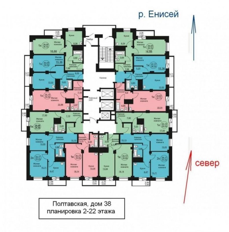 Квадратные планировки многоэтажных домов