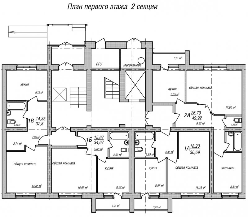 Лоджия на плане