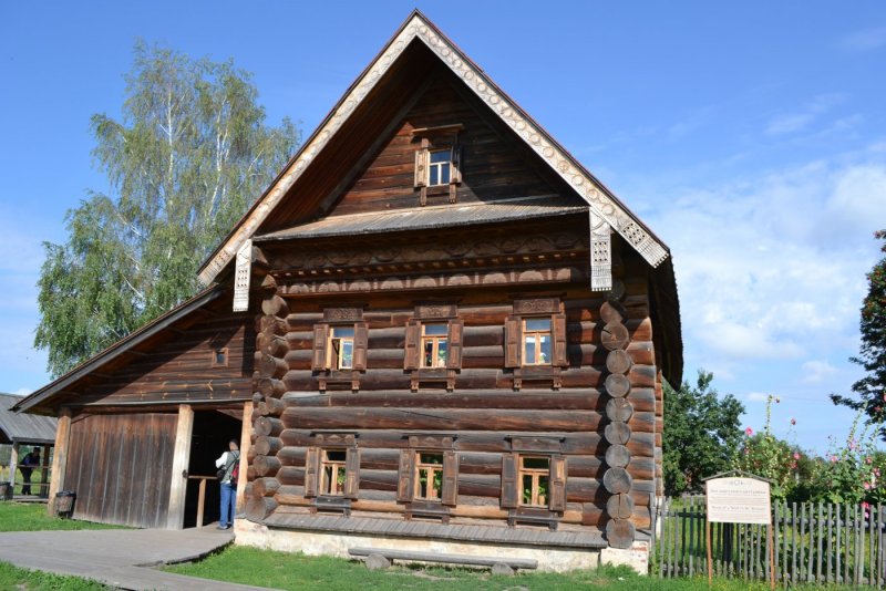 Музей деревянного зодчества Суздаль дом зажиточного крестьянина