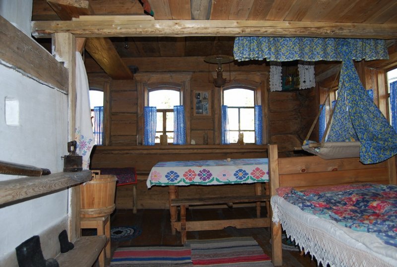 Убранство деревенской избы