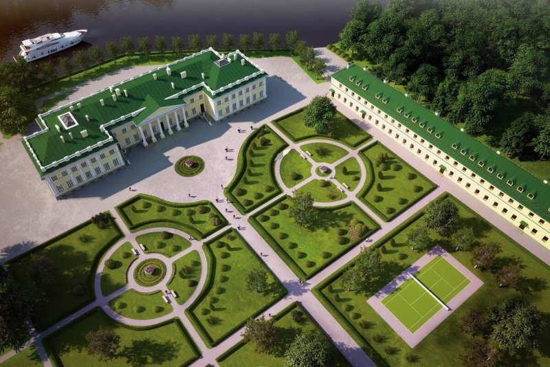 Каменноостровский дворец план