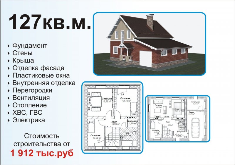 Проекты каркасных домов с печью