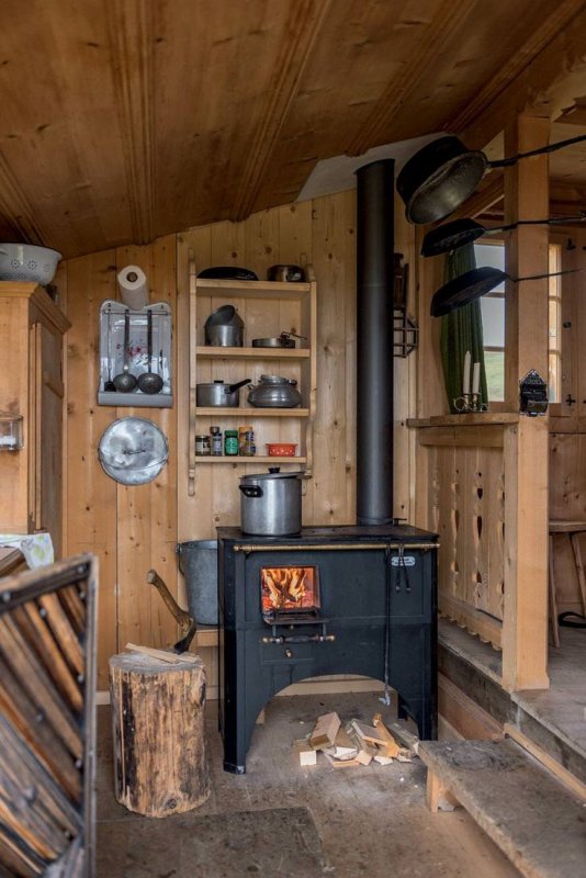 Tiny House с печкой