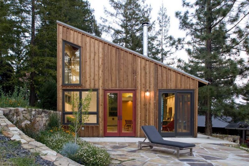 Проект tiny House односкатный
