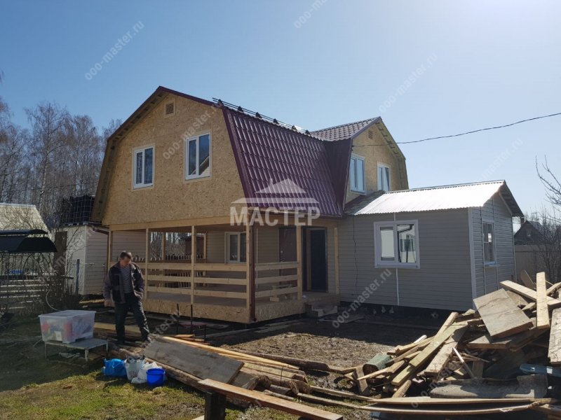 Варианты достройки старого дома