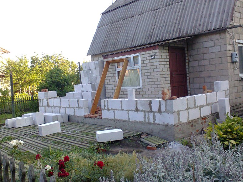Переделанный полдома