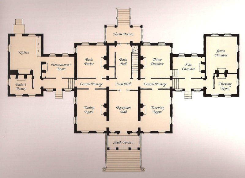 3d планировка особняка