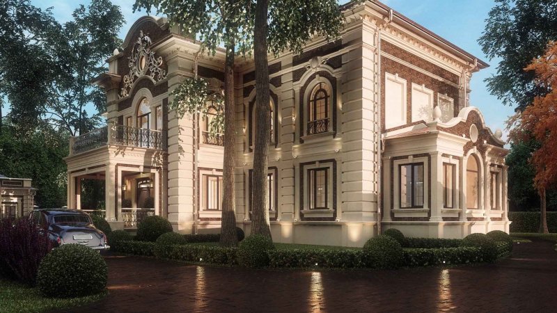 Особняк в стиле неоклассицизм