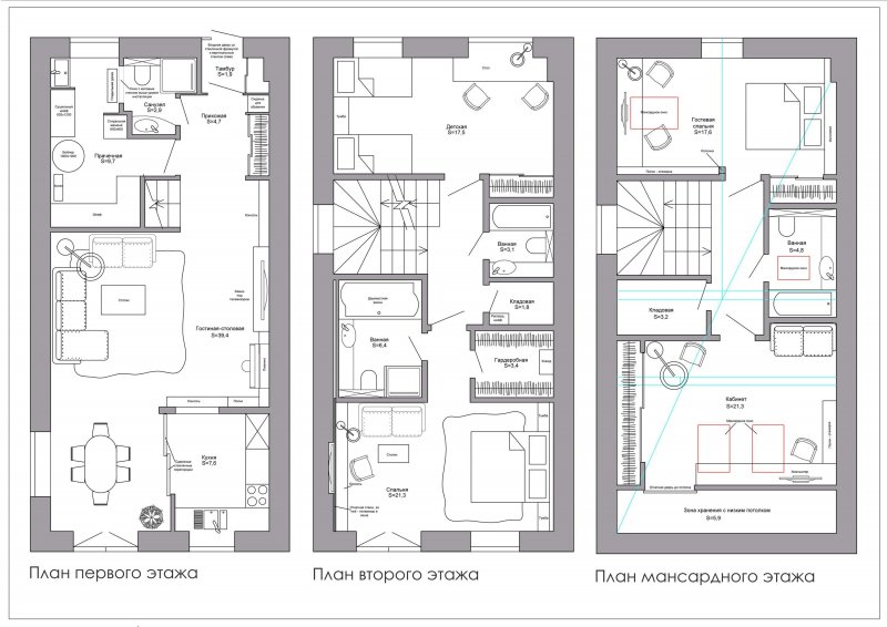 Таунхаус изнутри