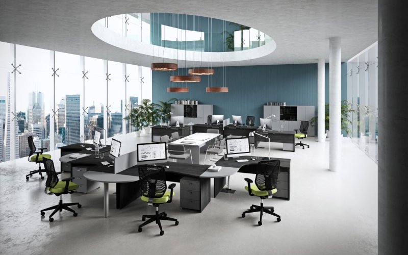 Организация офисного пространства open Space