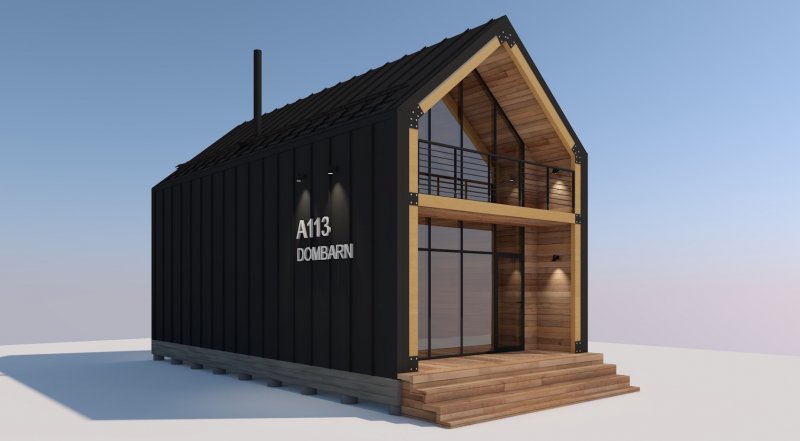 Дом Амбар проект