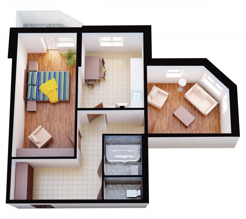 Икеа планировка квартиры 29 кв