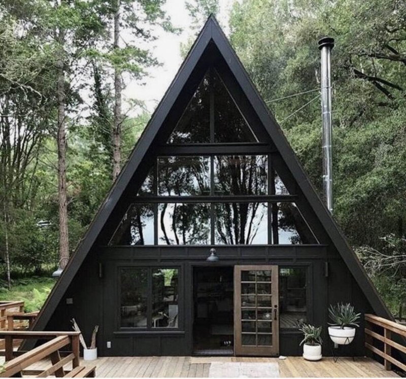 Дом шалаш a-frame