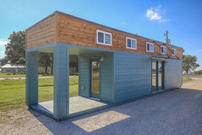 Tiny House из морского контейнера