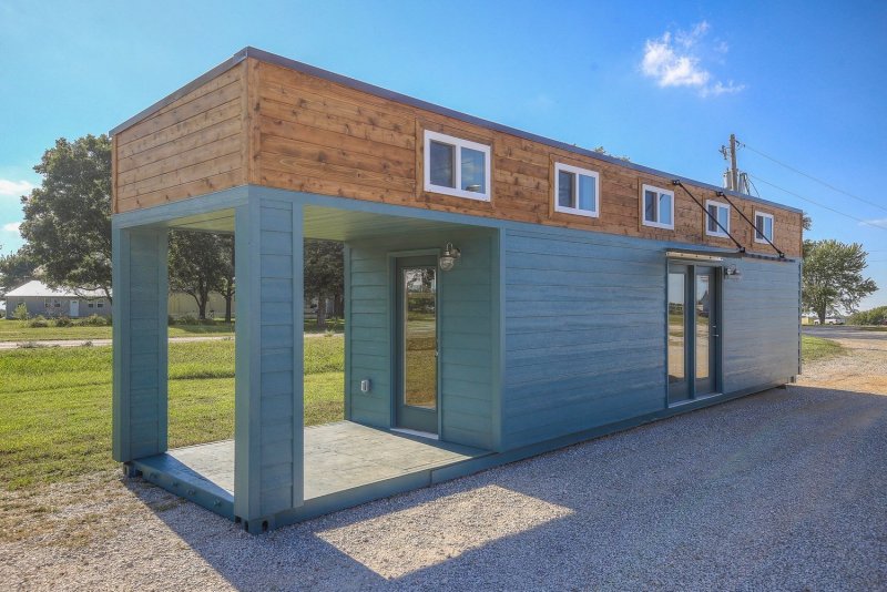 Tiny House из морского контейнера