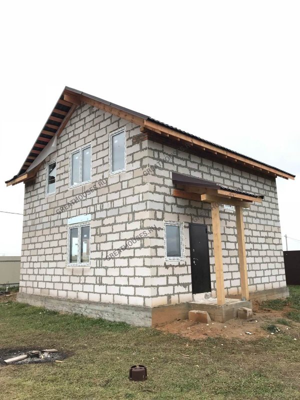 Дача из газосиликатных блоков