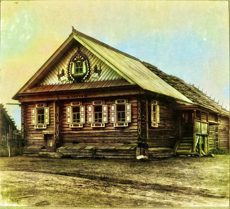 Дом крестьянина Енисейской губернии